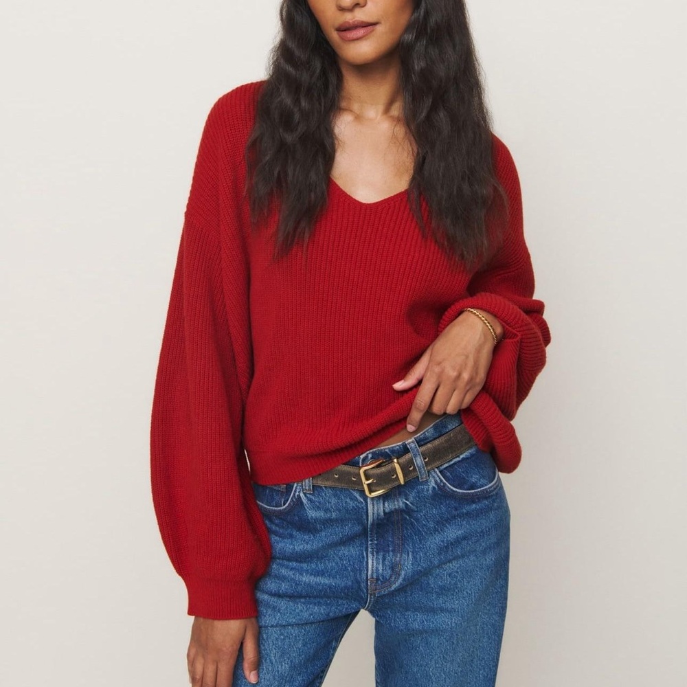 REFORMATION ELLERY SWEATER